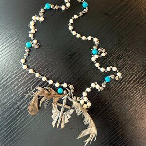 Retro Urban Outfitters Western Necklace